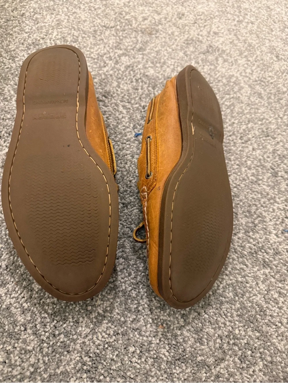Sperry - Men's Leather Boat Shoes in Tan